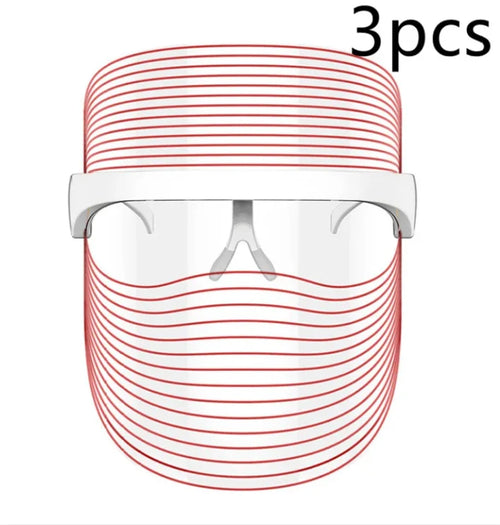 7-Color LED Red Light Therapy Skin Rejuvenation Mask