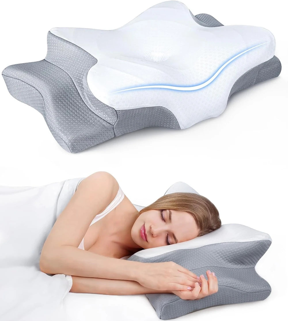 Cozyplayer Adjustable Ergonomic Cooling Pillow