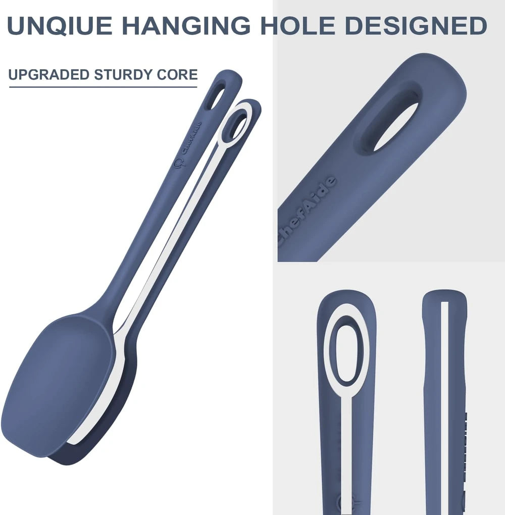 ChefAide Silicone Spatula Set