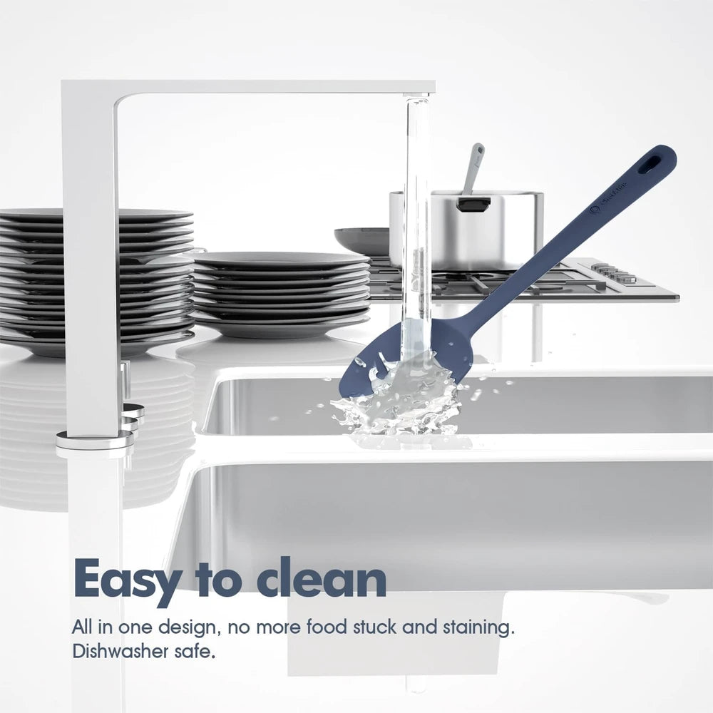 ChefAide Silicone Spatula Set