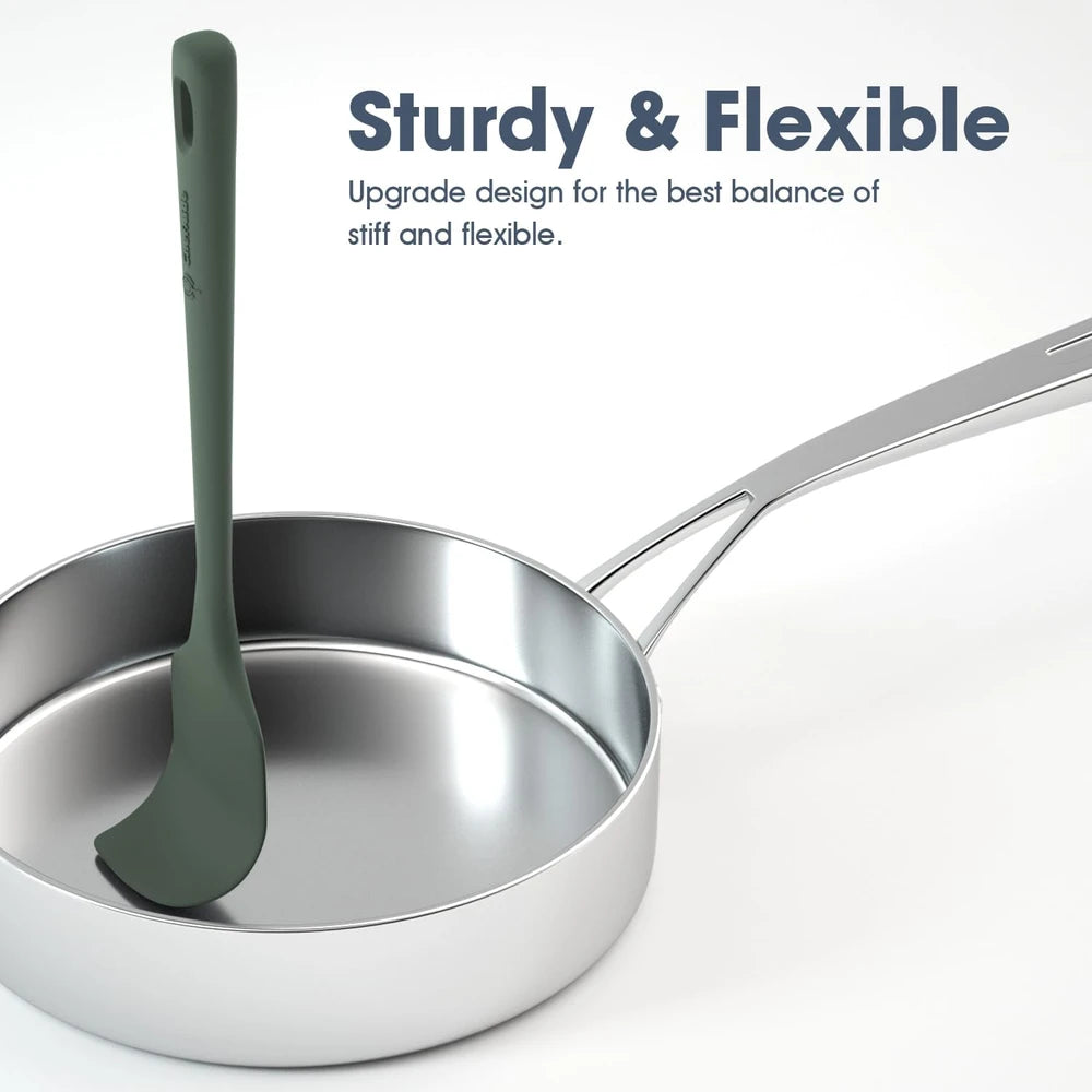 ChefAide Silicone Spatula Set